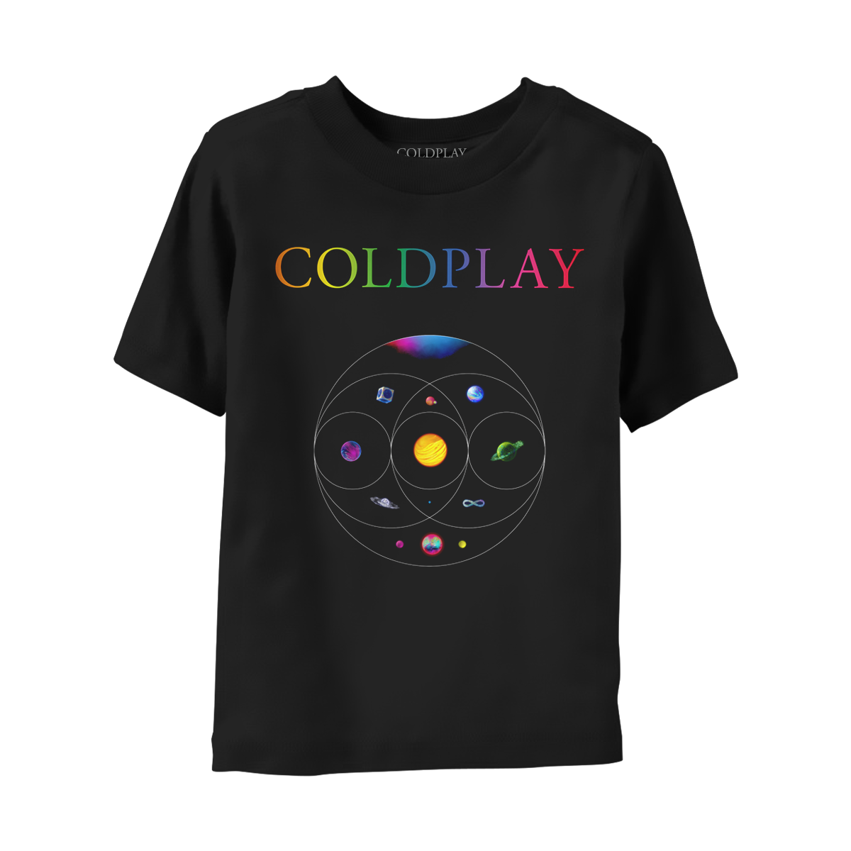 Music Of The Spheres Tour 2023 Kids Tee - Black