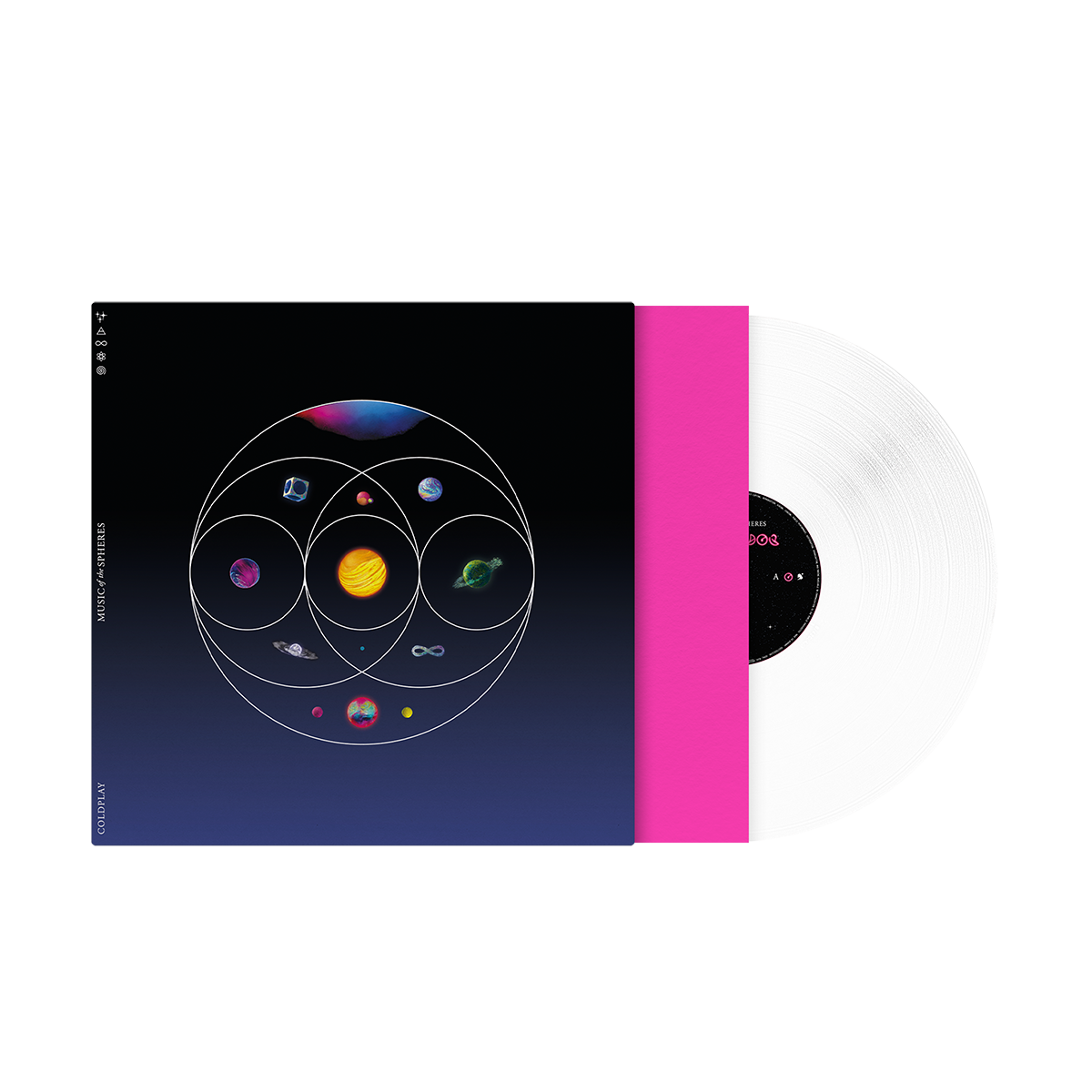 MUSIC OF THE SPHERES CLEAR ECORECORD LP