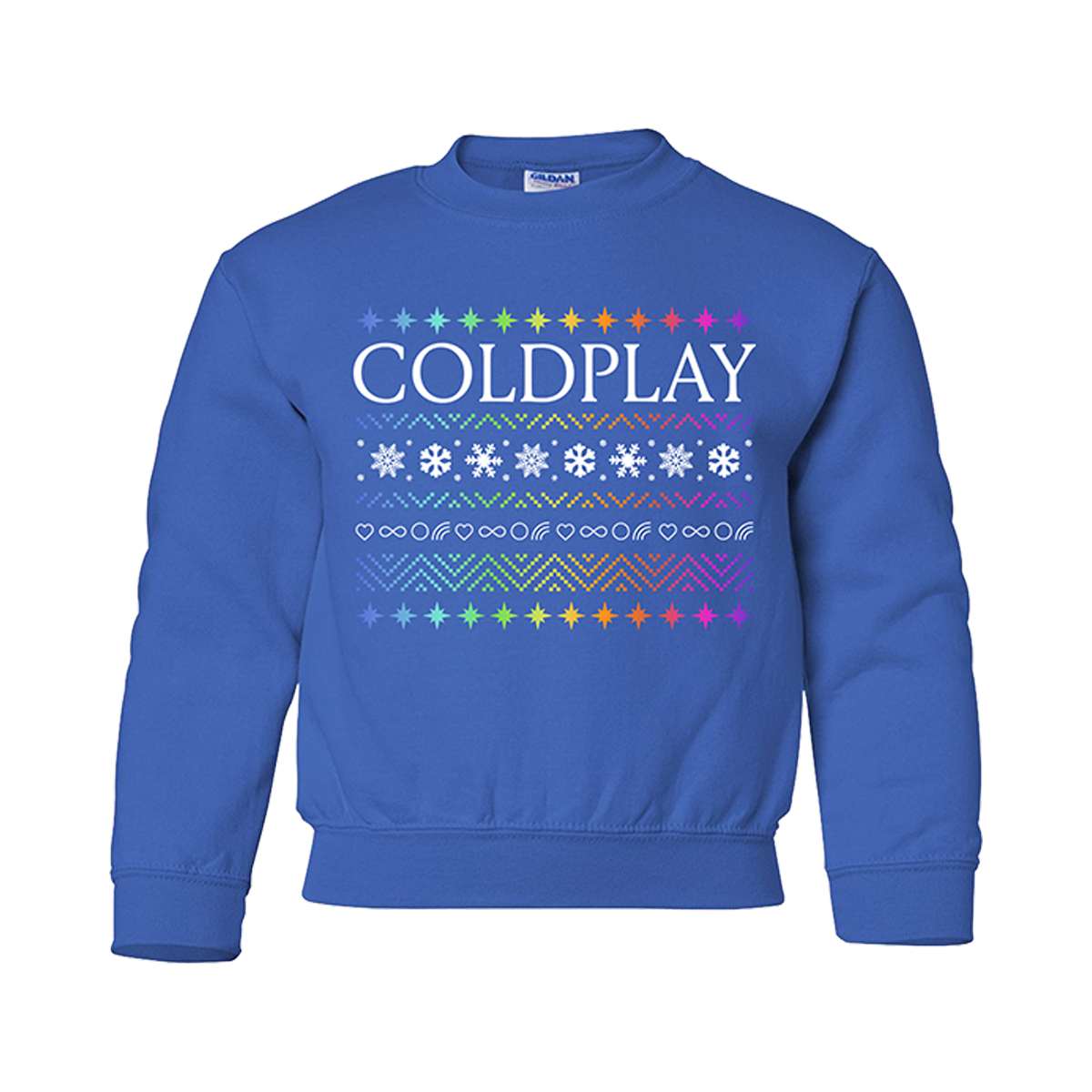 COLDPLAY HOLIDAY YOUTH CREWNECK
