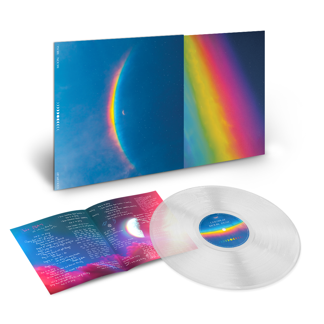 MOON MUSiC CLEAR ECORECORD LP - 2nd Edition