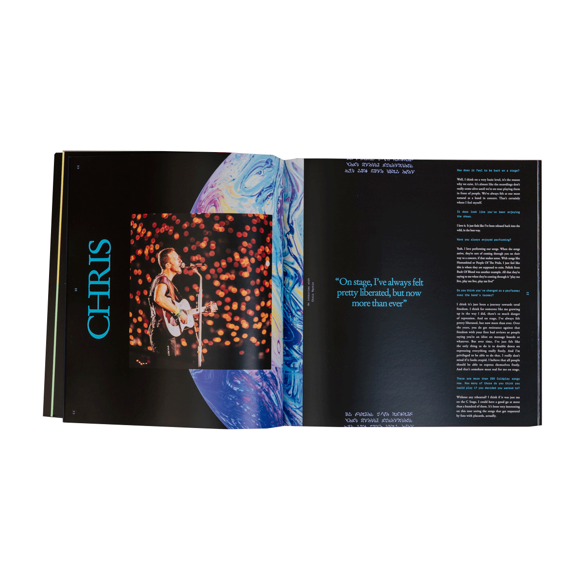 Music Of The Spheres 2023 Tourbook
