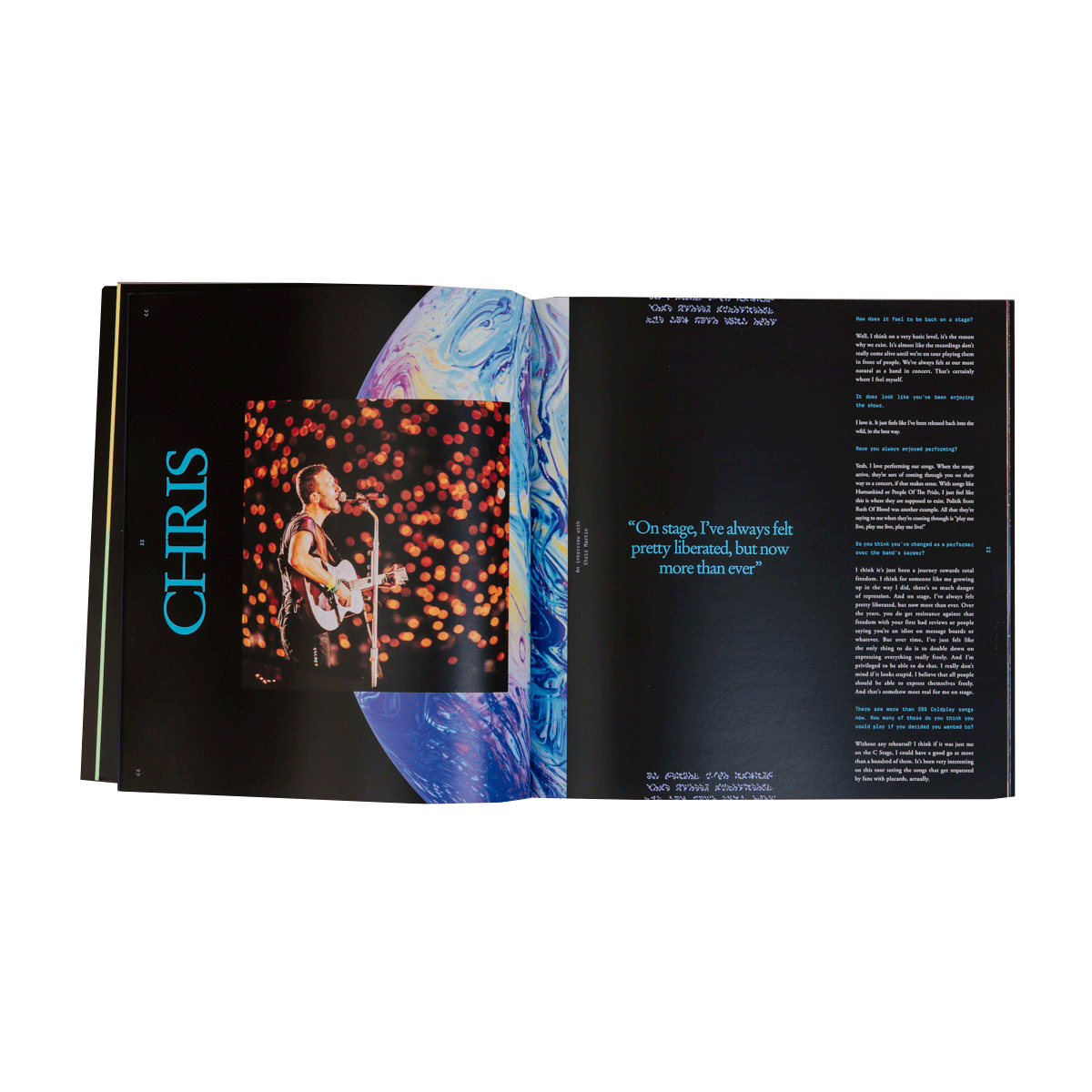 Music Of The Spheres 2024 Tourbook