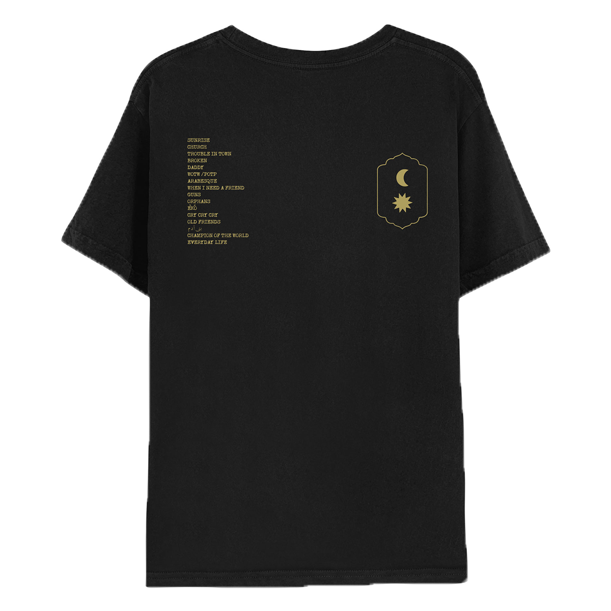 EVERYDAY LIFE - BLACK TEE