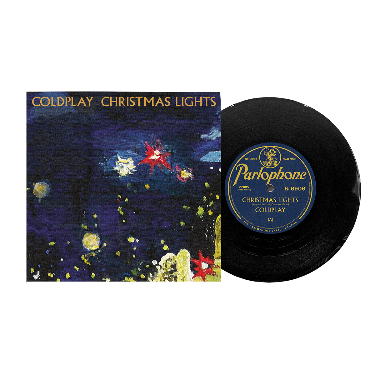 CHRISTMAS LIGHTS - 7" BLACK VINYL