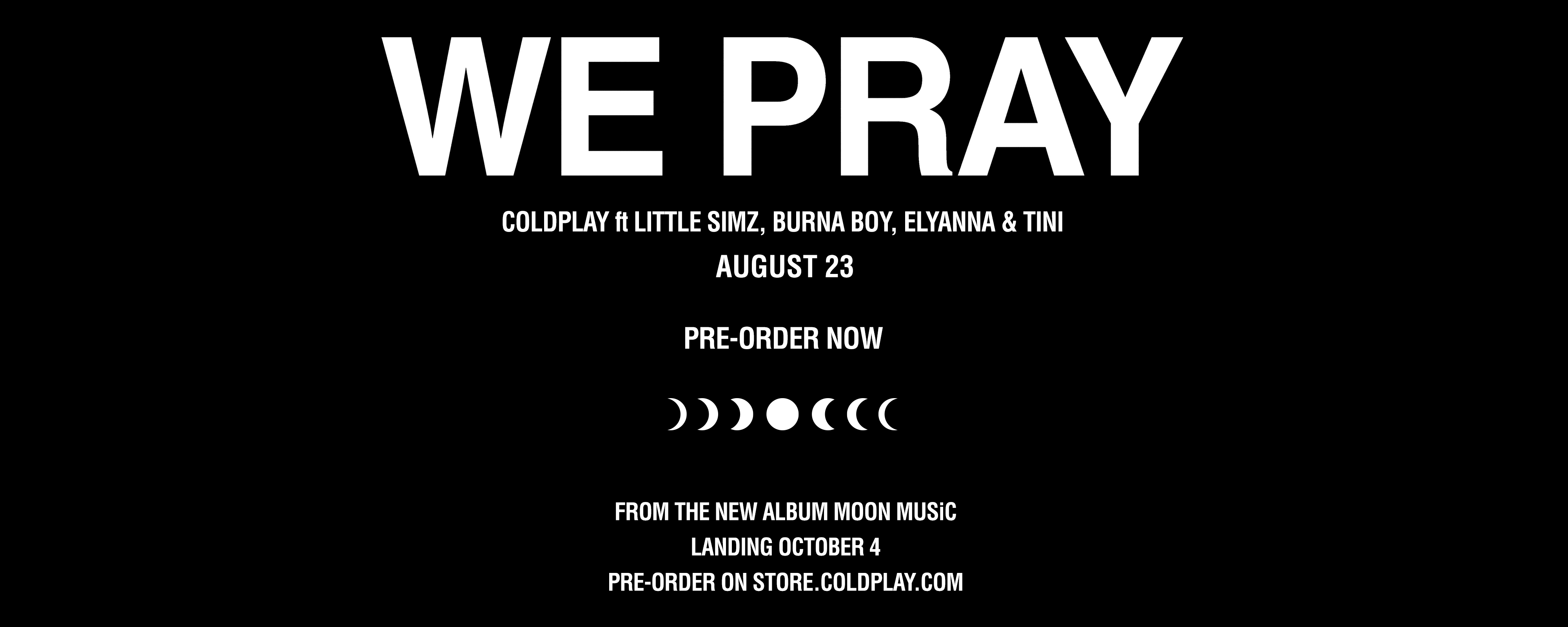 We Pray – Coldplay EU