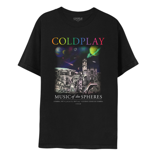 COIMBRA MAY 17 2023 MUSIC OF THE SPHERES TOUR TEE - Limited Edition