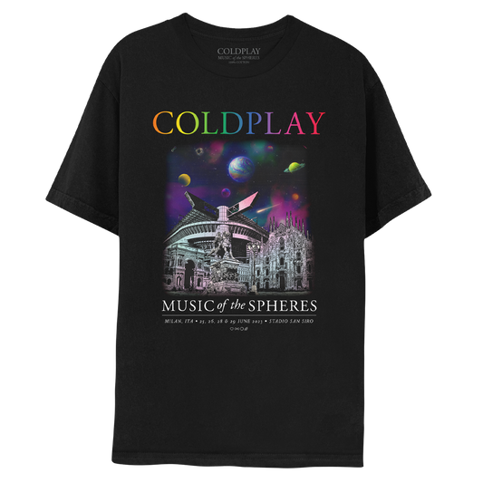 MILAN JUNE 2023 MUSIC OF THE SPHERES TOUR TEE - Limited Edition