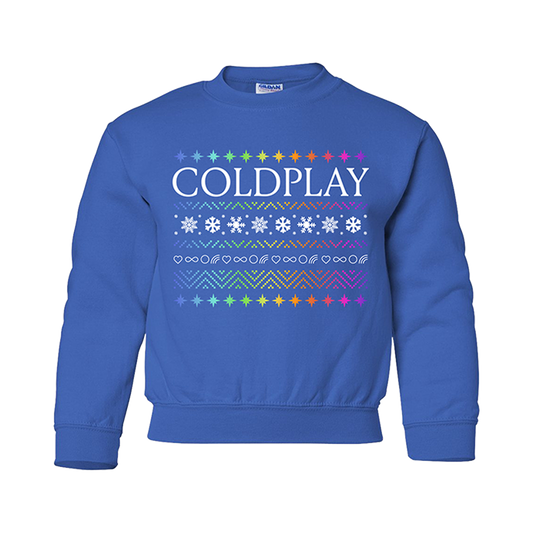 COLDPLAY HOLIDAY YOUTH CREWNECK