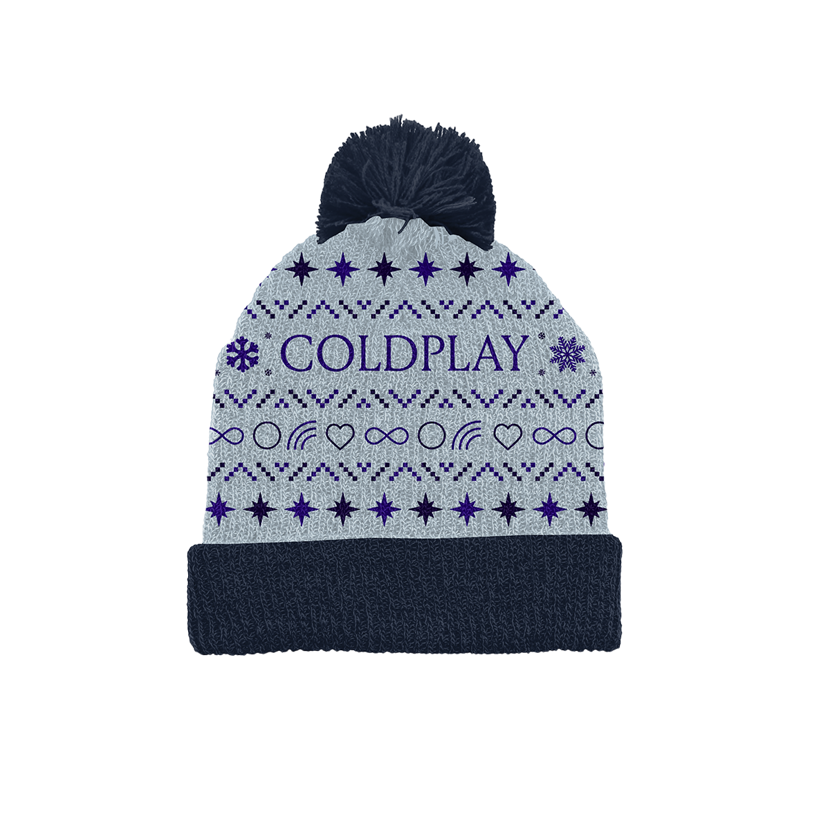 COLDPLAY POM BEANIE