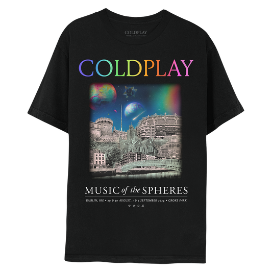 Dublin August/September 2024 Music Of The Spheres Limited Edition Tour Tee