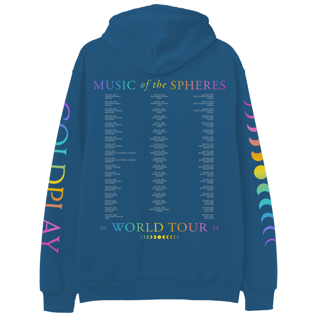 2024 MUSIC OF THE SPHERES WORLD TOUR HEART HOODIE