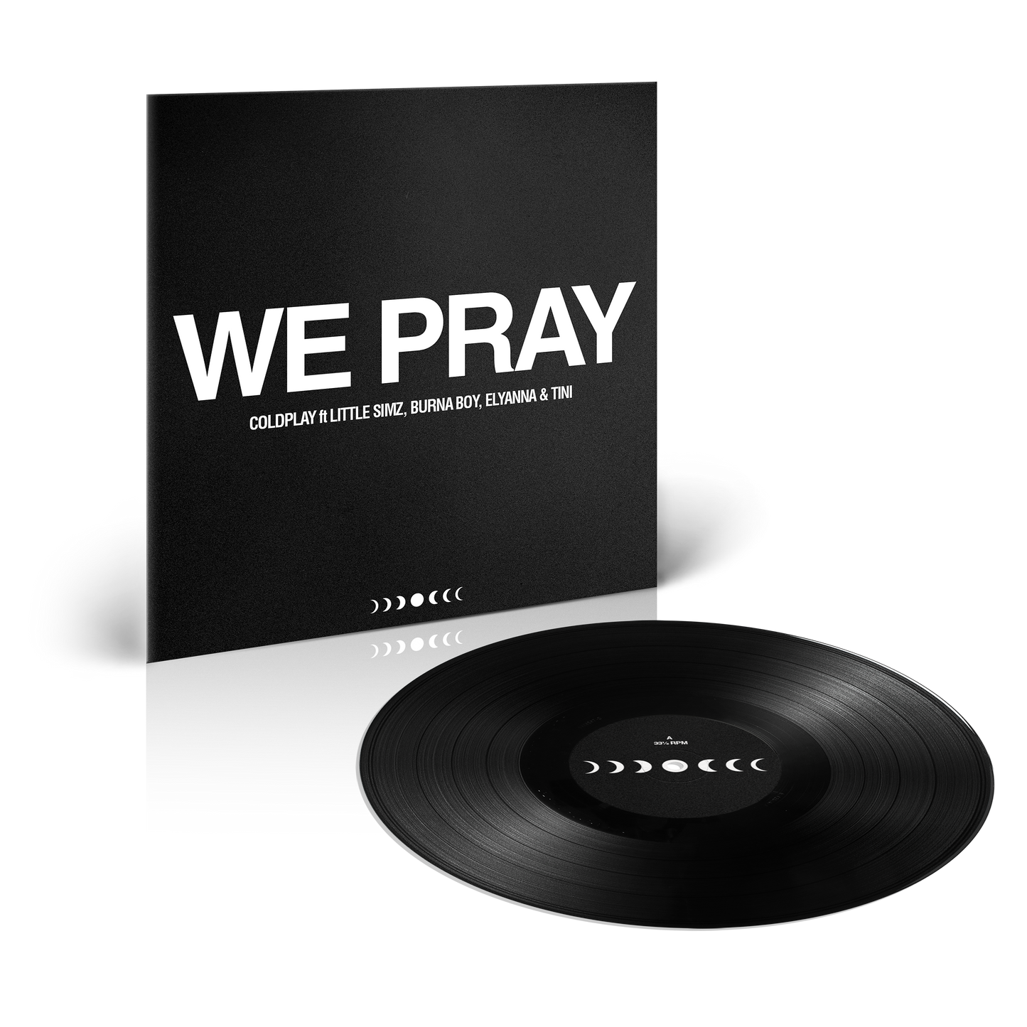 WE PRAY + ALT VERSIONS 12” VINYL (5 TRACKS) - INCLUDING EXCLUSIVE VERSION:  LIVE AT GLASTONBURY 2024