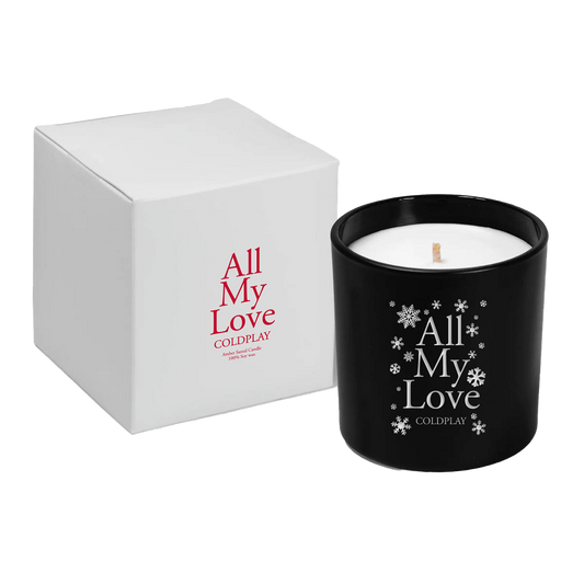 COLDPLAY ALL MY LOVE CANDLE