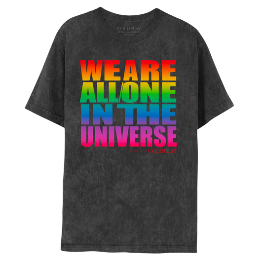 We Are All/One In The Universe Music Of The Spheres World Tour 2024 Adult Tee