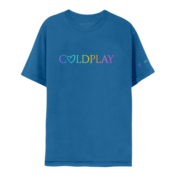 2025 MUSIC OF THE SPHERES WORLD TOUR HEART LOGO TEE – Coldplay EU