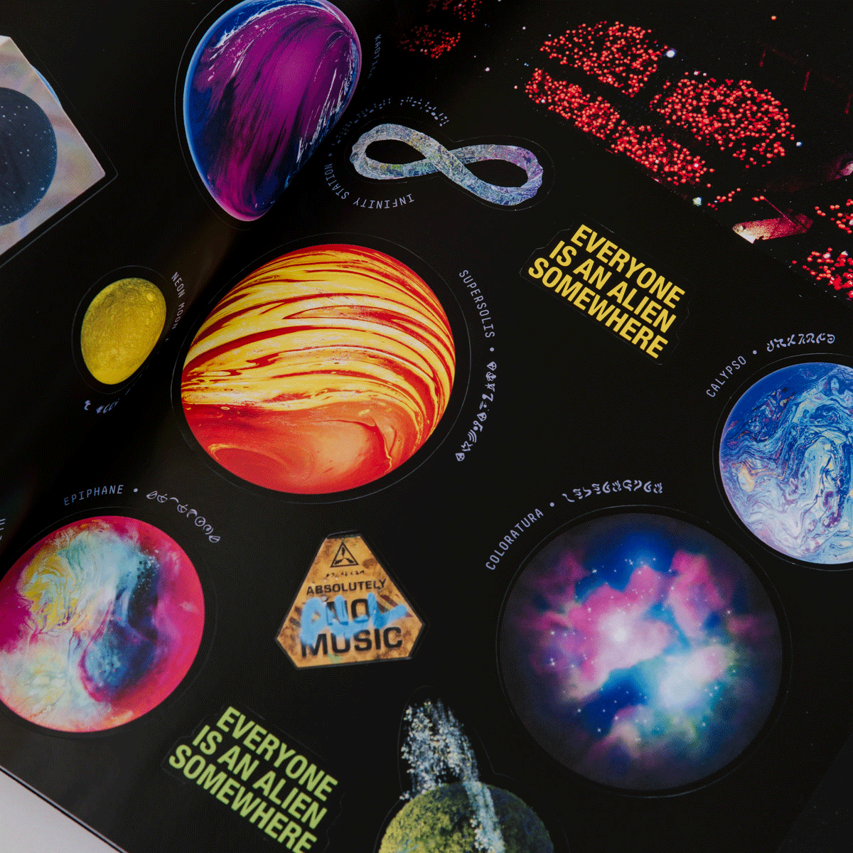 Music Of The Spheres 2024 Tourbook – Coldplay EU