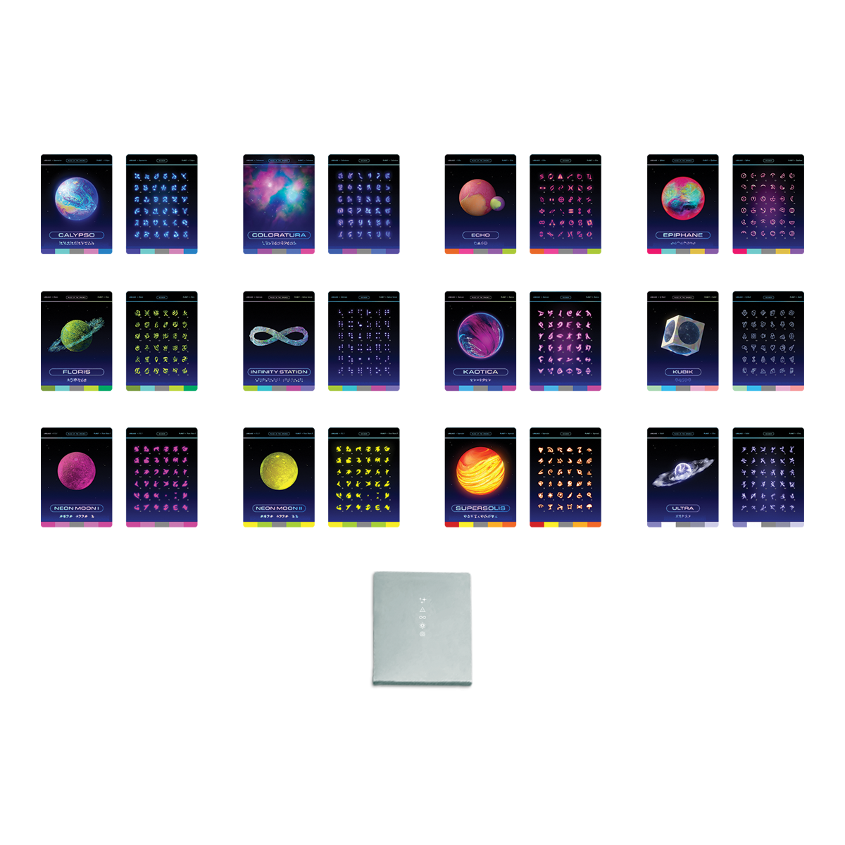 Music Of The Spheres - Pack Of 12 Trading Cards – Coldplay EU
